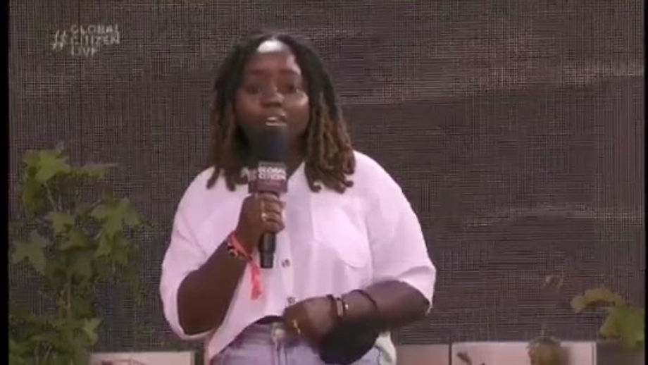 Eunice Akoth Global Citizen Live NYC 2021